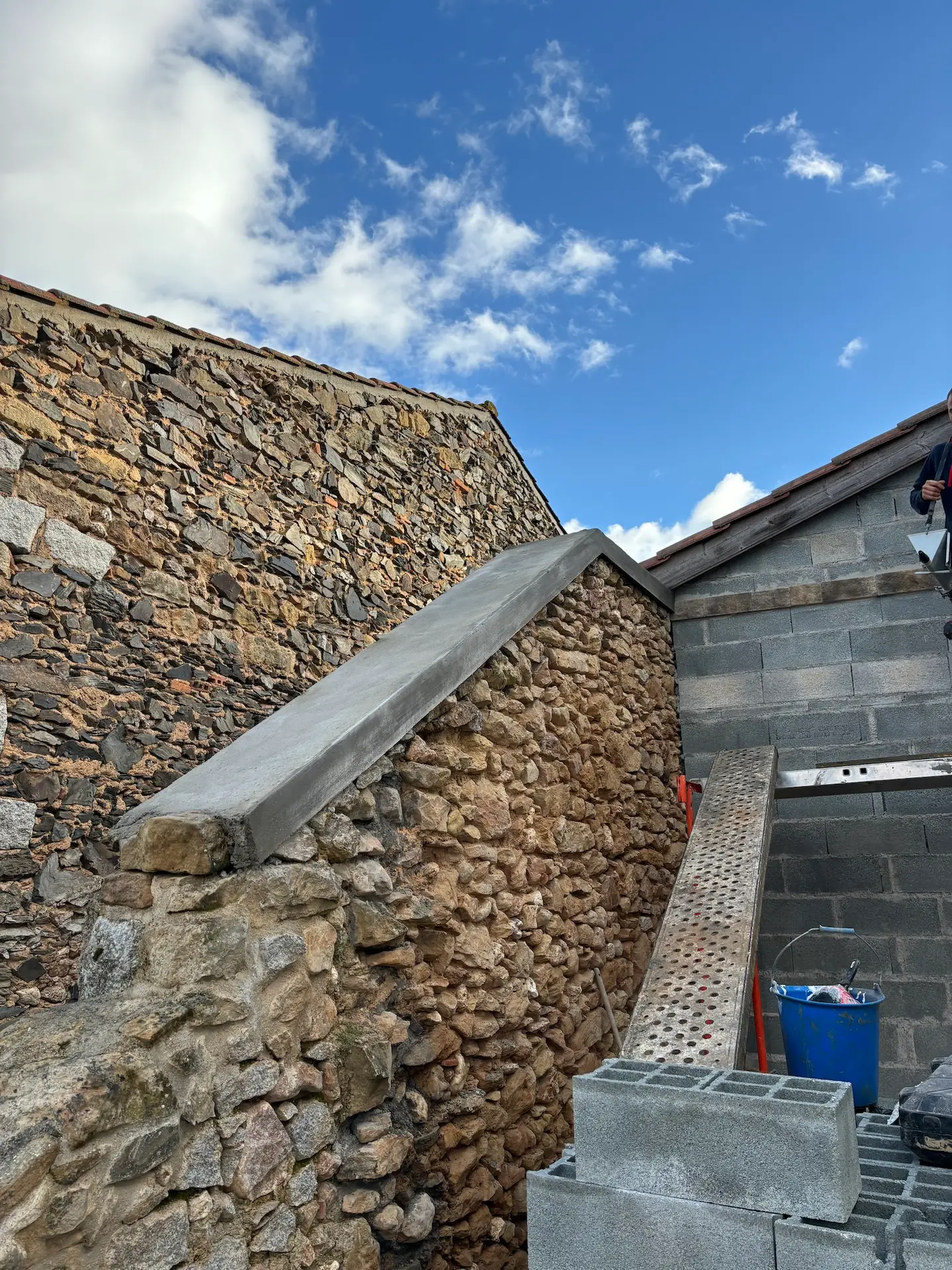 maçonnerie mur pierre